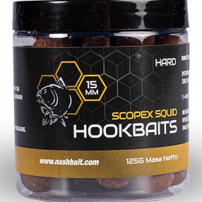 Kulki Nash Scopex Squid Hard Hookbaits 15mm 125g