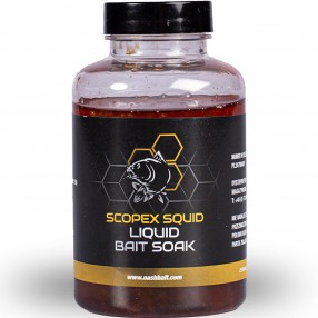 Liquid Nash Scopex Squid Bait Soak 250ml