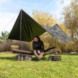 Płachta Biwakowa Nash Bank Life Multi Tarp Camo XL