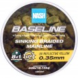 Plecionka Nash Baseline Sinking Braid UV Yellow 30lb/0.28mm 600m