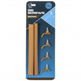 Pozycjonery Nash Zig Screws Brown