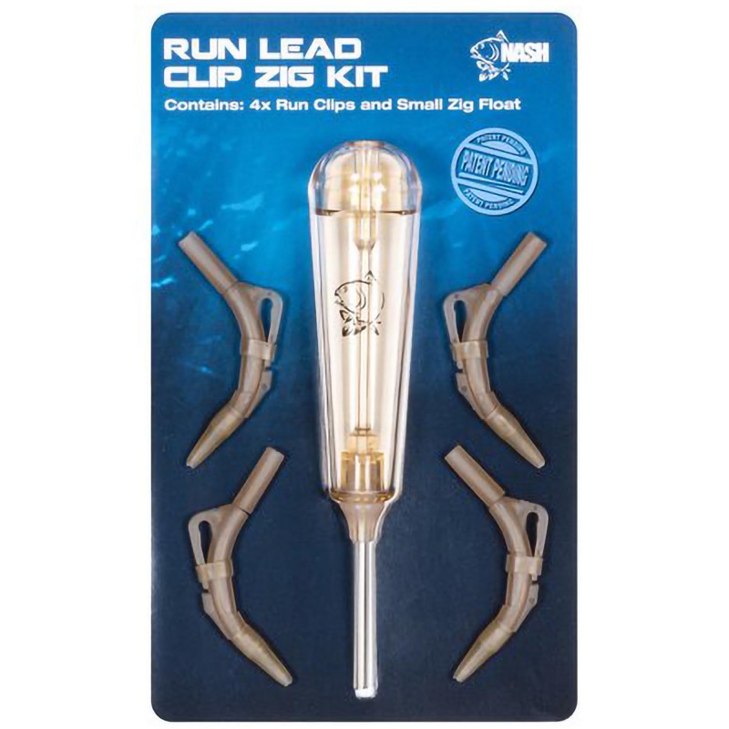 Zestaw Nash Run Lead Clip Zig Kit 