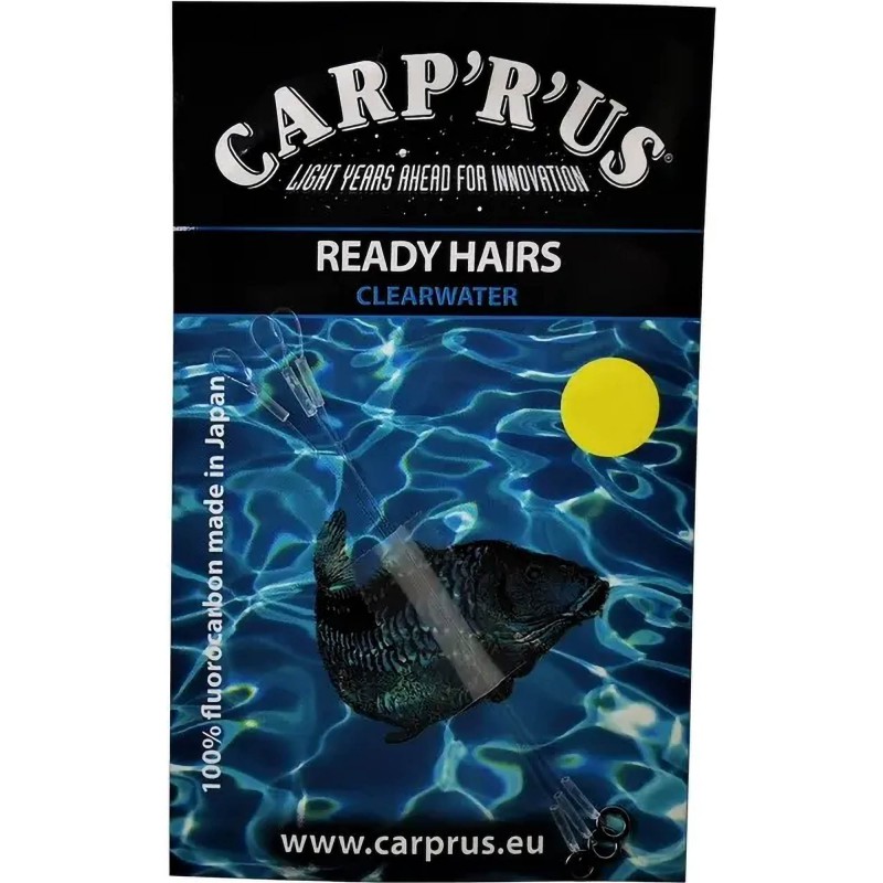 Gotowy Włos Carp'R'Us Clearwater Ready Hairs - Small 3szt