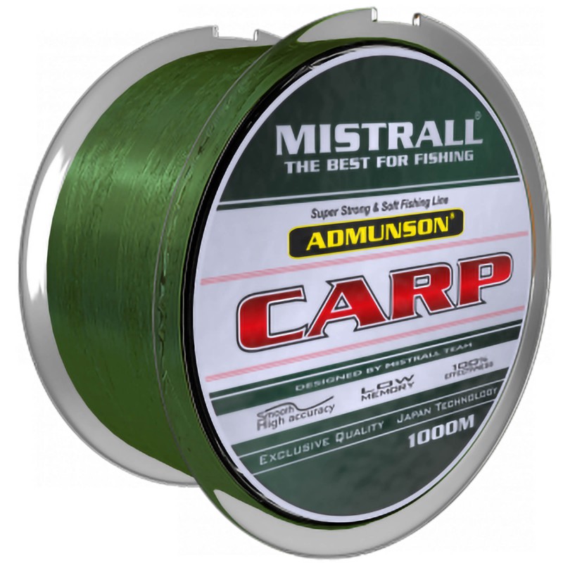 Żyłka Mistrall Admunson Carp Camouflage 0,30mm 1000m