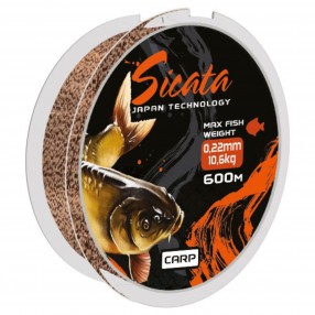 Żyłka Mistrall Sicata Carp 0,25mm 600m