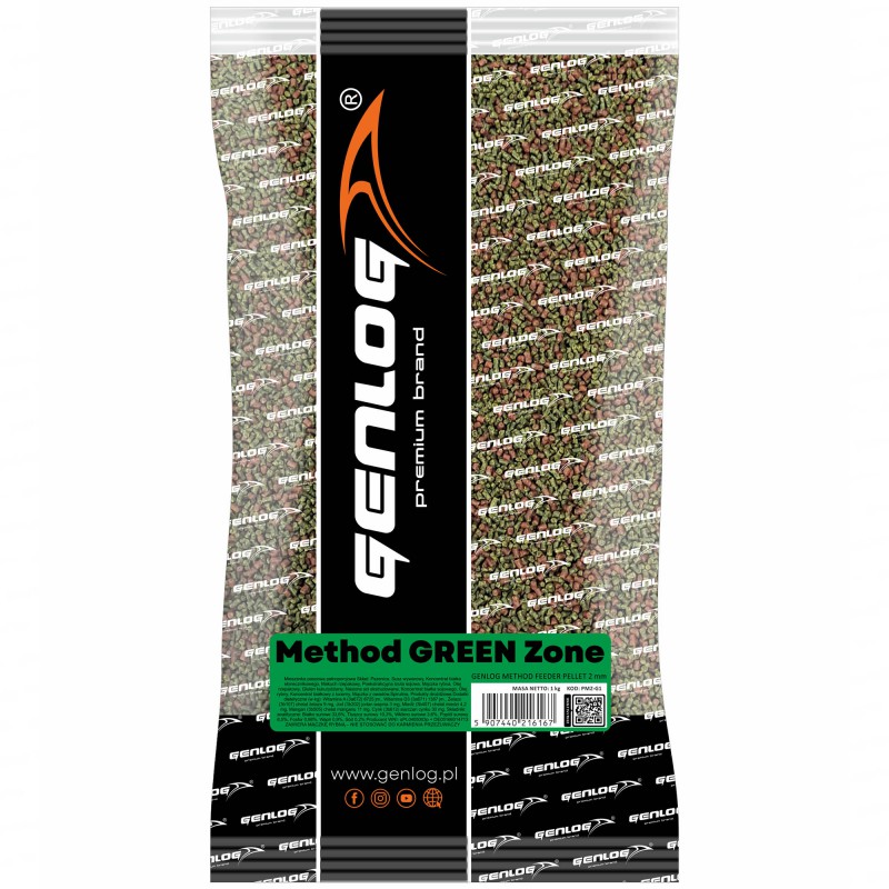 Pellet Genlog Method Fat Green 1kg