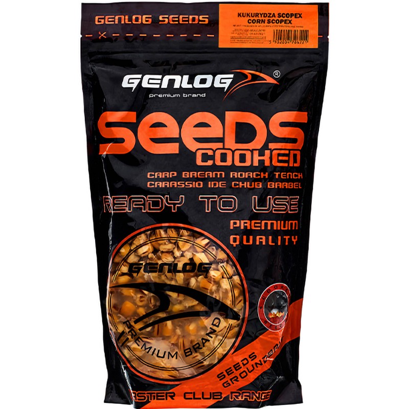 Ziarno Genlog Cooked Seeds Kukurydza Scopex 1l