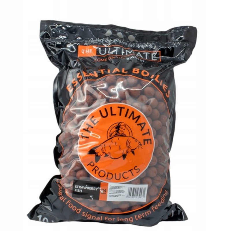 Kulki Proteinowe Ultimate Products Strawberry Fish 24mm 10kg