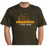 Koszulka Mikbaits Mikbaits Clothing - T - Shirt Fans Team Green XXL