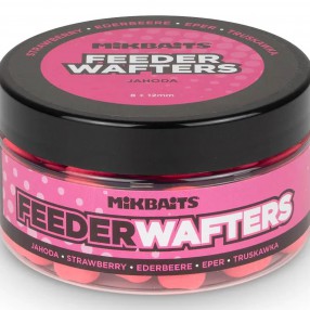 Kulki Mikbaits Feeder Wafters Truskawka 8-12mm 100ml