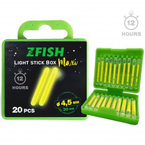 Świetliki Zfish Chemical Light Stick Maxi Box 4.5 x 39mm 20szt