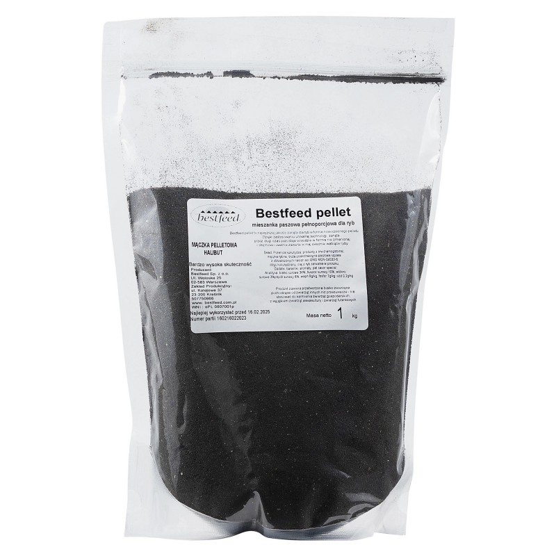 Mączka Pelletowa Bestfeed Black Halibut 1kg