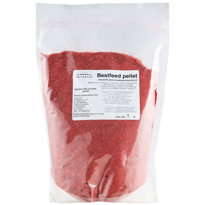 Mączka Pelletowa Bestfeed Squid 1kg 