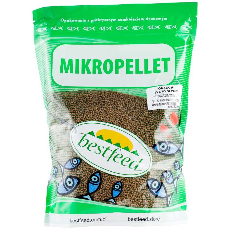 Mikropellet Bestfeed Orzech Tygrysi 2mm 800g