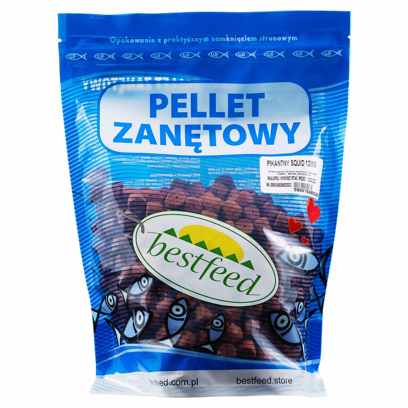 Pellet Bestfeed Squid Pikantny 12mm 800g