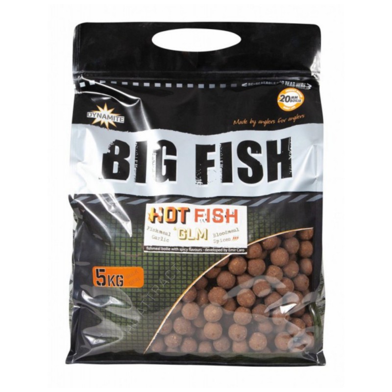 Kulki Dynamite Hot Fish & GLM 15mm 5kg