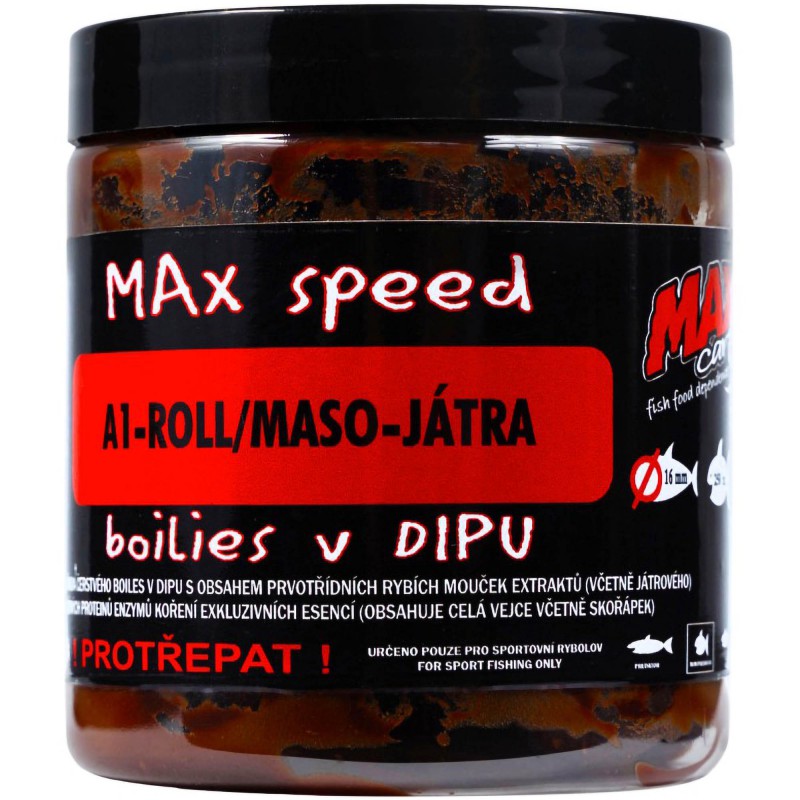 Kulki Haczykowe Max Carp W Dipie A1-Roll 21mm 300ml