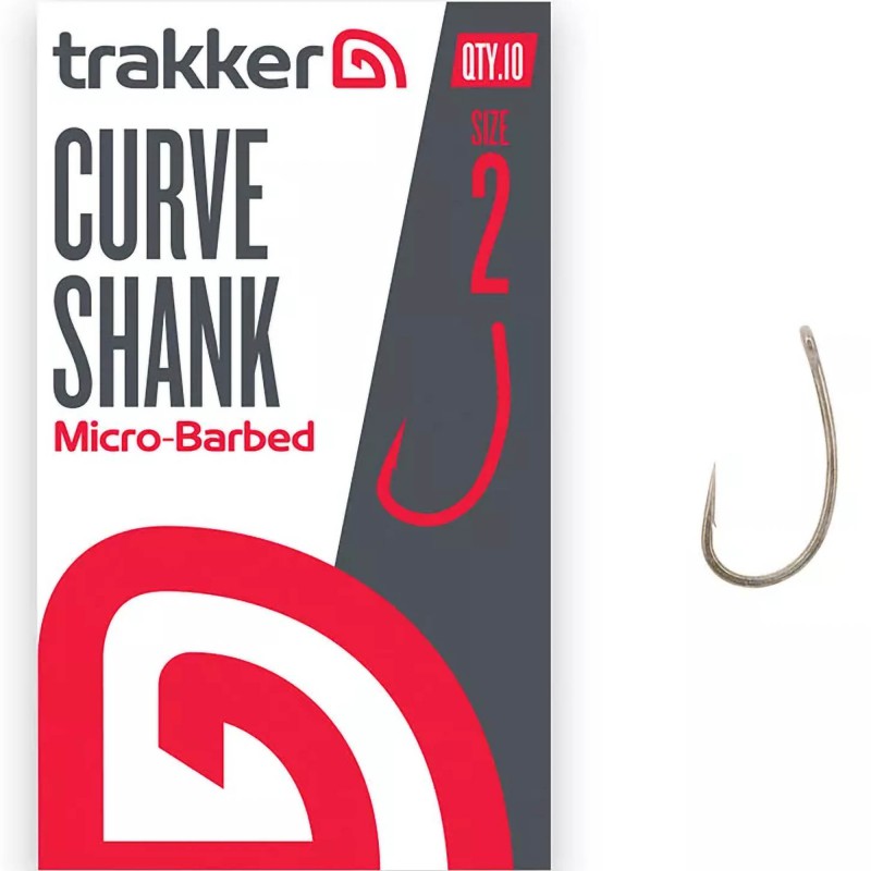 Haczyki Trakker Curve Shank Hooks Micro Barbed - 2