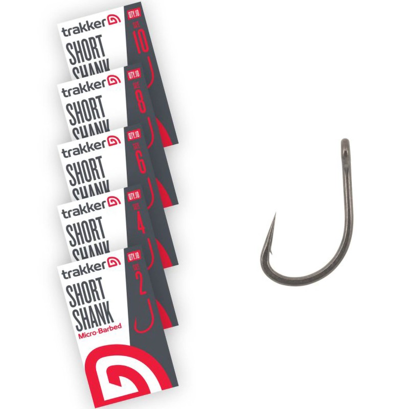 Haczyki Trakker Short Shank Hooks Micro Barbed - 2