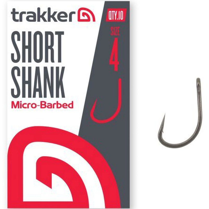 Haczyki Trakker Short Shank Hooks Micro Barbed - 4