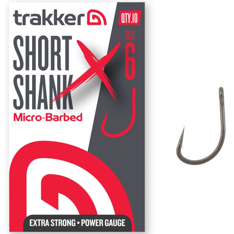 Haczyki Trakker Short Shank XS Hooks Micro Barbed - 2