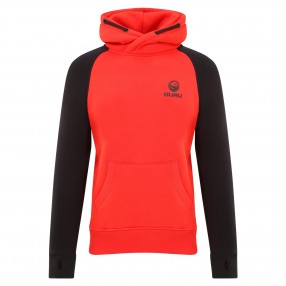 Bluza Z Kapturem Guru Hoodie Red/Black - S