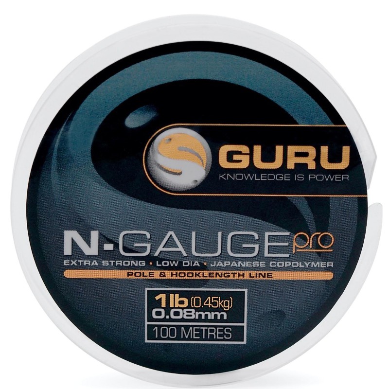 Żyłka Guru N-Gauge Pro 100m - 0.10mm / 2lb